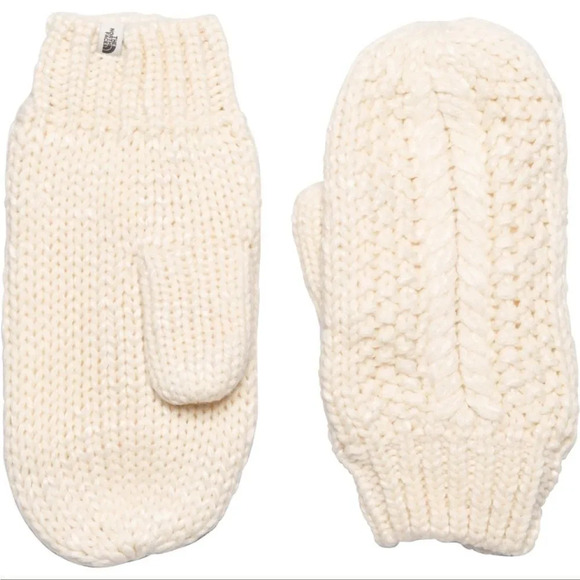 Women's The North Face Cable Minnasoft knit-fleece liner Mittens sz Medi… - Picture 10 of 10